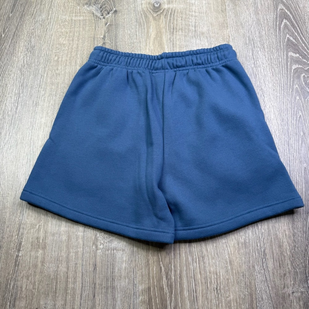 Drmers Club Mens Blue Drawstring Waist Fleece Comfort Pocket Sweat Short Size S - Picture 2 of 13
